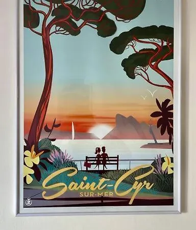 Apartmán Joli Nid Douillet A Quelques Pas De La Saint-Cyr-sur-Mer